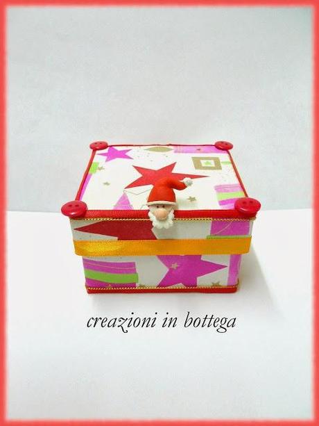 Riciclo natalizio: come trasfomare un scatola di cartone