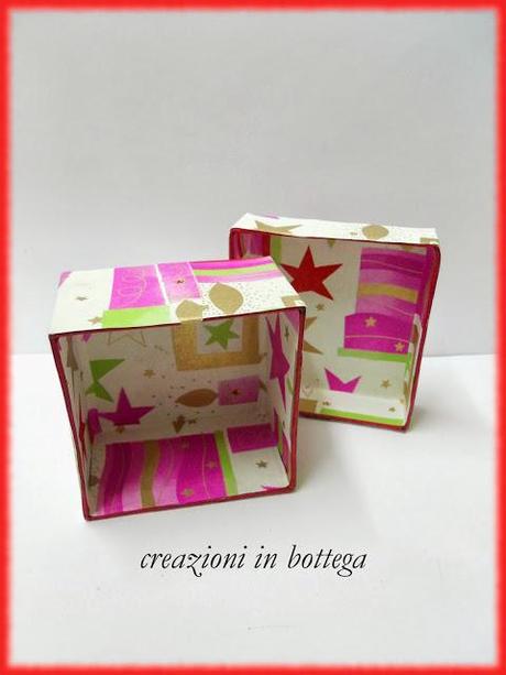 Riciclo natalizio: come trasfomare un scatola di cartone