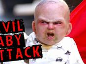 bambino indemoniato spaventa città solo pubblicità