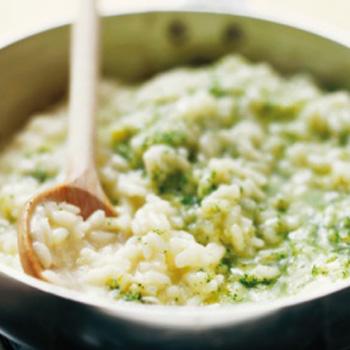 Risotto alle erbe spontanee