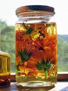 Oggi nella mia rubrica: Olio infuso di calendula