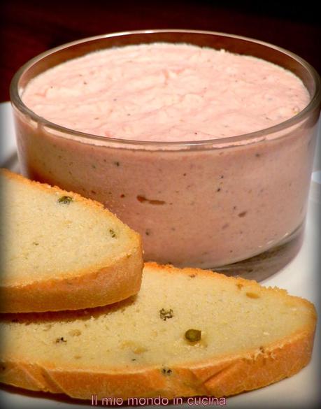 MOUSSE di MORTADELLA e ROBIOLA al tartufo