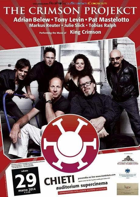 “The Crimson ProjeKCt ”- Chieti, 29 marzo