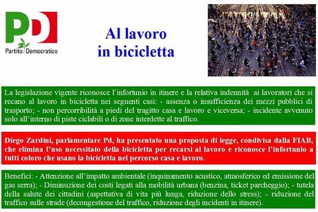 Al lavoro in bicicletta su Change.org.it