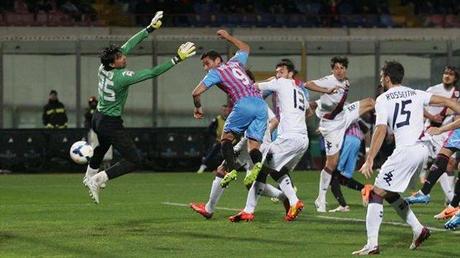 Serie A 2013/14, Catania-Udinese, Bergessio (AP/LaPresse)