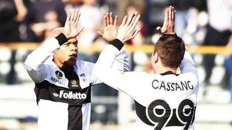 2014, Jonathan Biabiany, Antonio Cassano, Parma-Verona, AP/LaPresse