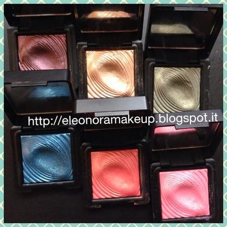 Recensione/Swatch Water Eyeshadows KIKO!