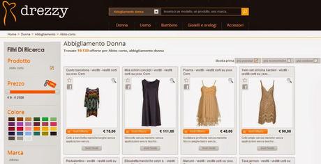 Drezzy.it il comparatore della moda online