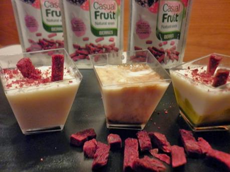 BUDINO BIANCO CON CASUAL FRUIT BERRIES