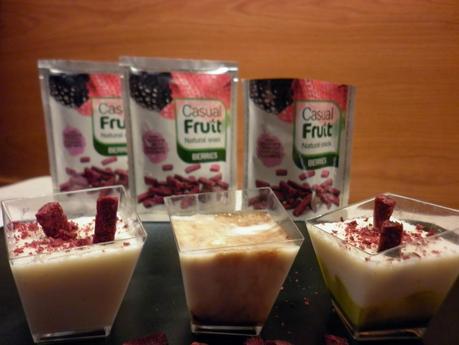 BUDINO BIANCO CON CASUAL FRUIT BERRIES