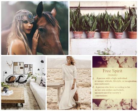 Free spirit: boho and neutral colors inspirations
