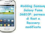 Modding Samsung Galaxy Fame S6810P: permessi Root Recovery modificata