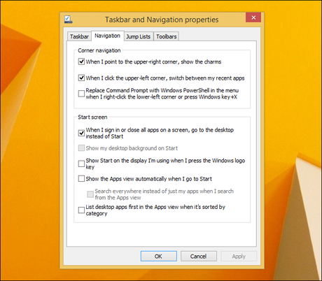 when i sign in go to the desktop instead of start Scopriamo tutte le novità di Windows 8.1 Update 1 con questi screenshot