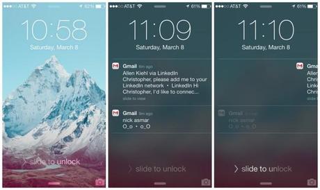 Come avere la lockscreen di iPhone e iOS 7 anche su Android