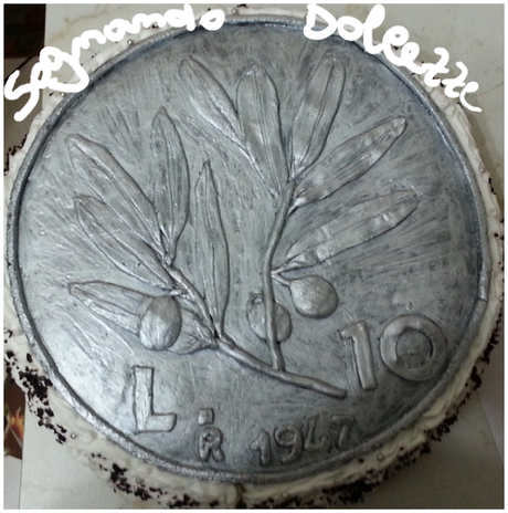 Torta 10 lire Ulivo