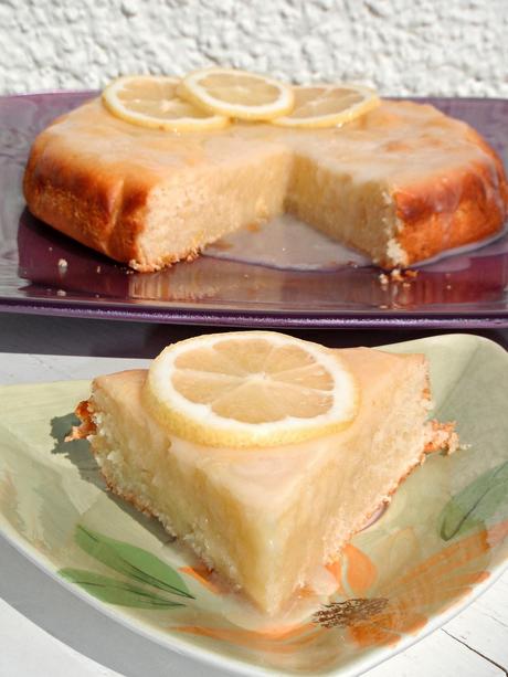 Torta al limone e yogurt greco