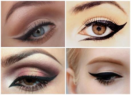 eyeliner collage