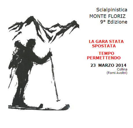 SCIALPINISTICA MONTE FLORIZ 2014