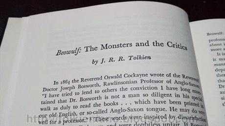 Il Beowulf di Tolkien in The Beowulf Poet di Donald Fry, edizione americana 1968