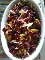 GRATIN DI PATATE E RADICCHIO AL PARMIGIANO