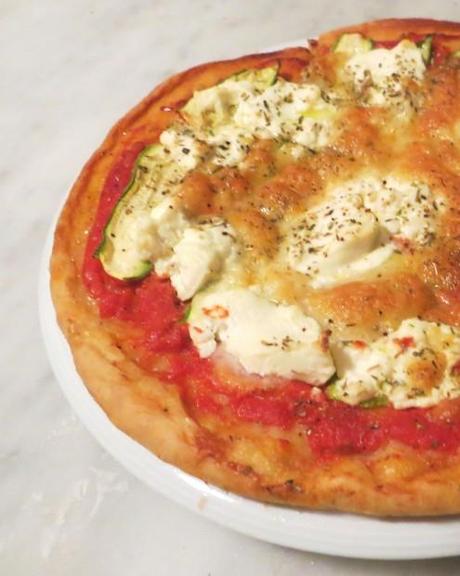 pizza rustica con zucchine e ricotta