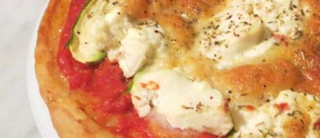 pizza rustica con zucchine e ricotta