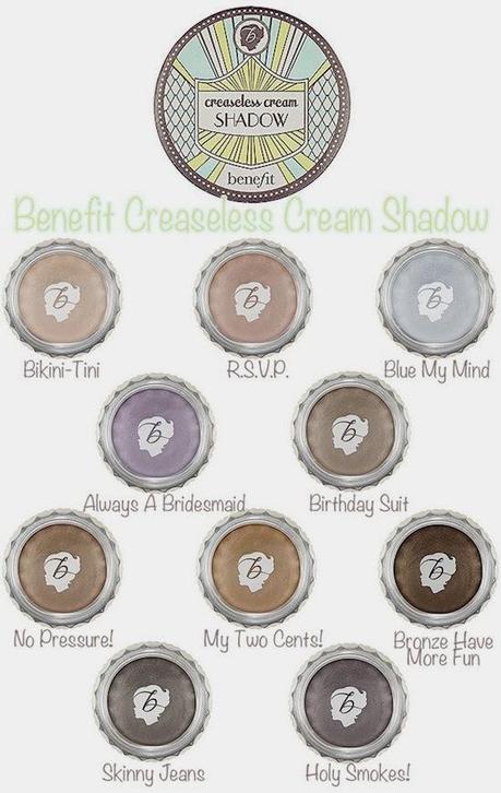 Ombretti: Benefit Cosmetics Creaseless Cream Shadow