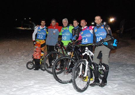 Km Sport presenti alla Winter DH in Val di Sole 2014...