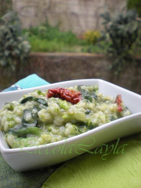 risotto cime di rapa e pomodori secchi (4)b