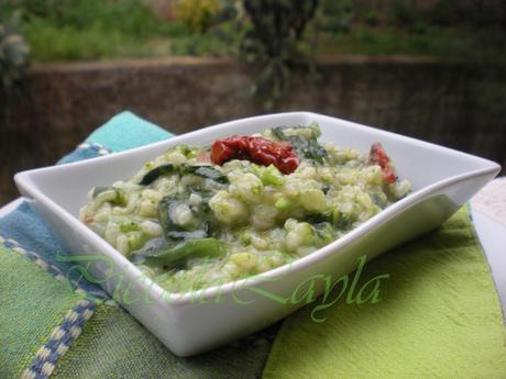 risotto cime di rapa e pomodori secchi (3)b