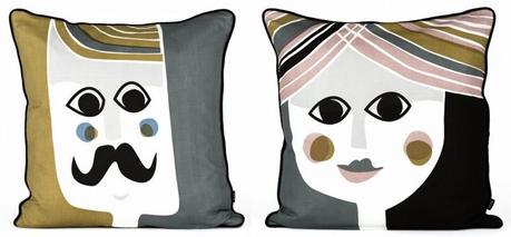 I cuscini di Ferm Living scoperti nella casa di Massimo Bottura