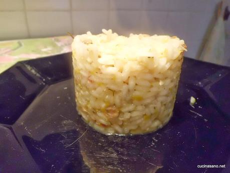 Risotto di Pesce, Lupini di Mare e Porri