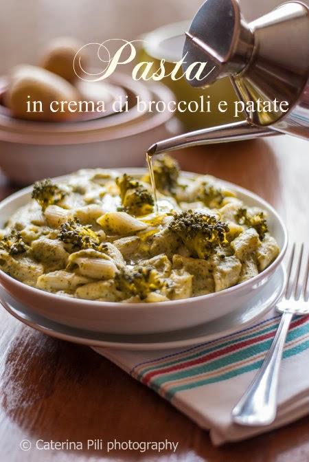 Pasta in crema di broccoli e patate