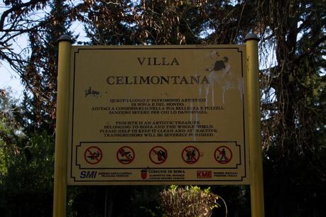 Tutto il triste di Villa Celimontana. Per chi non ci passa da tanto tempo, ecco le immagini di una villa ridotta nello sciattume e nella trasandatezza