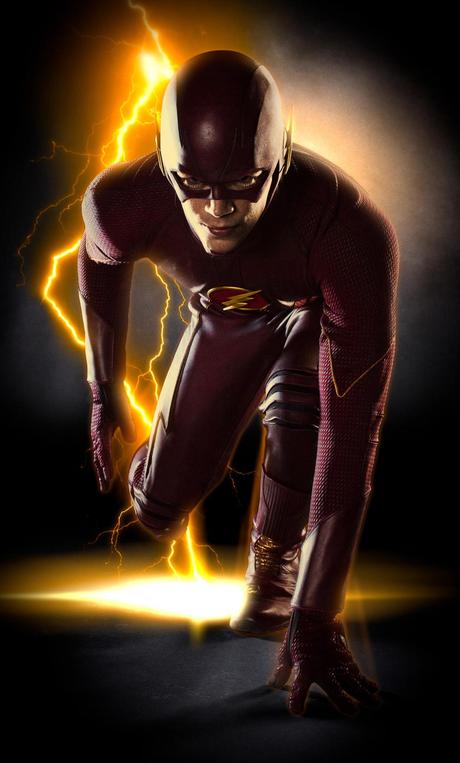 Ecco un'immagine dettagliata dell'intero costume di Flash