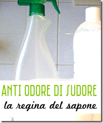 Spruzzino contro l'odore di sudore - La Regina del Sapone
