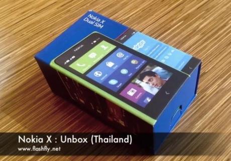 Nokia X Unboxing