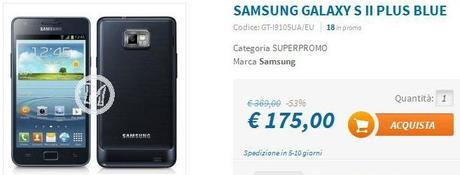 s2 plus offerta Samsung Galaxy S2 Plus: prezzo da urlo con TechMania news  Techmania offerta galaxy s2 plus 