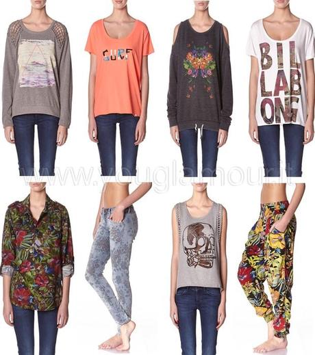 Billabong Surf Punk Capsule Collection - T-shirt & Pantaloni copia