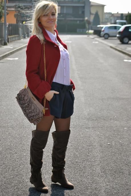 RED POLKA DOT AND BOW