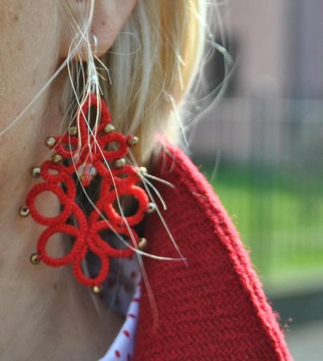 RED POLKA DOT AND BOW