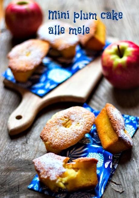 Lavorare da casa si può? Mini plum cake alle mele