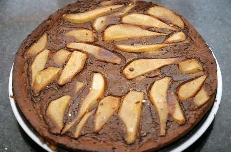 sfornata Clafoutis di pere e nutella