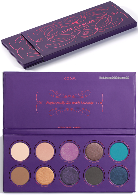 Zoeva, Story Eyeshadow Palettes - Preview