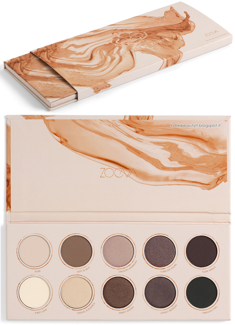 Zoeva, Story Eyeshadow Palettes - Preview