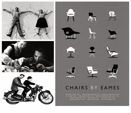 Charles e Ray Eames:amore e design