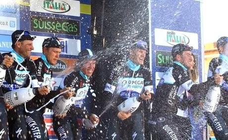 Tirreno-Adriatico 2014: cronosquadre all'Omega Pharma, Cavendish primo leader