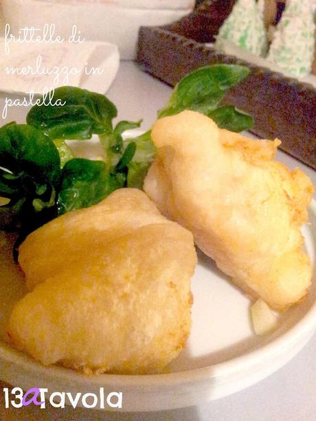 Frittelle di baccala' in pastella