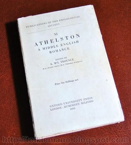 Tolkien e l'Athelston: A Middle English Romance. edizione inglese 1933