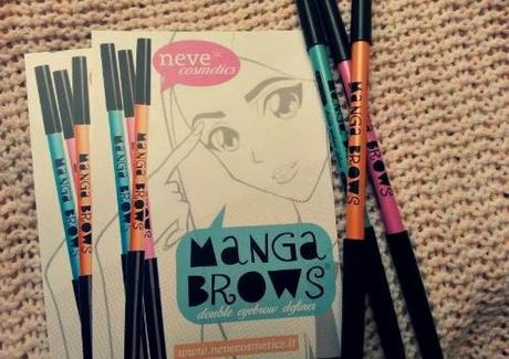 [Review&applicazione] Novità! Manga Brows di Neve Cosmetics